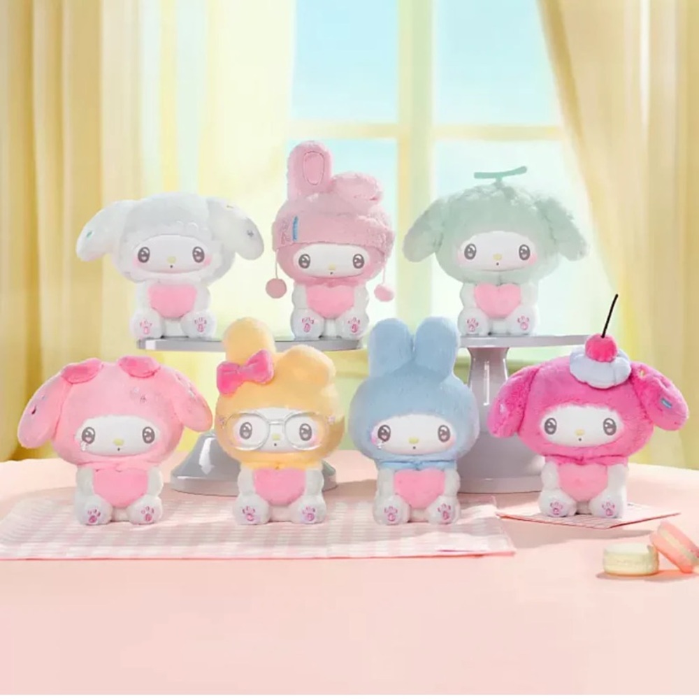 AUTHENTIC Sanrio My Melody 50th Anniversary Milk Candy Plush Blind Box